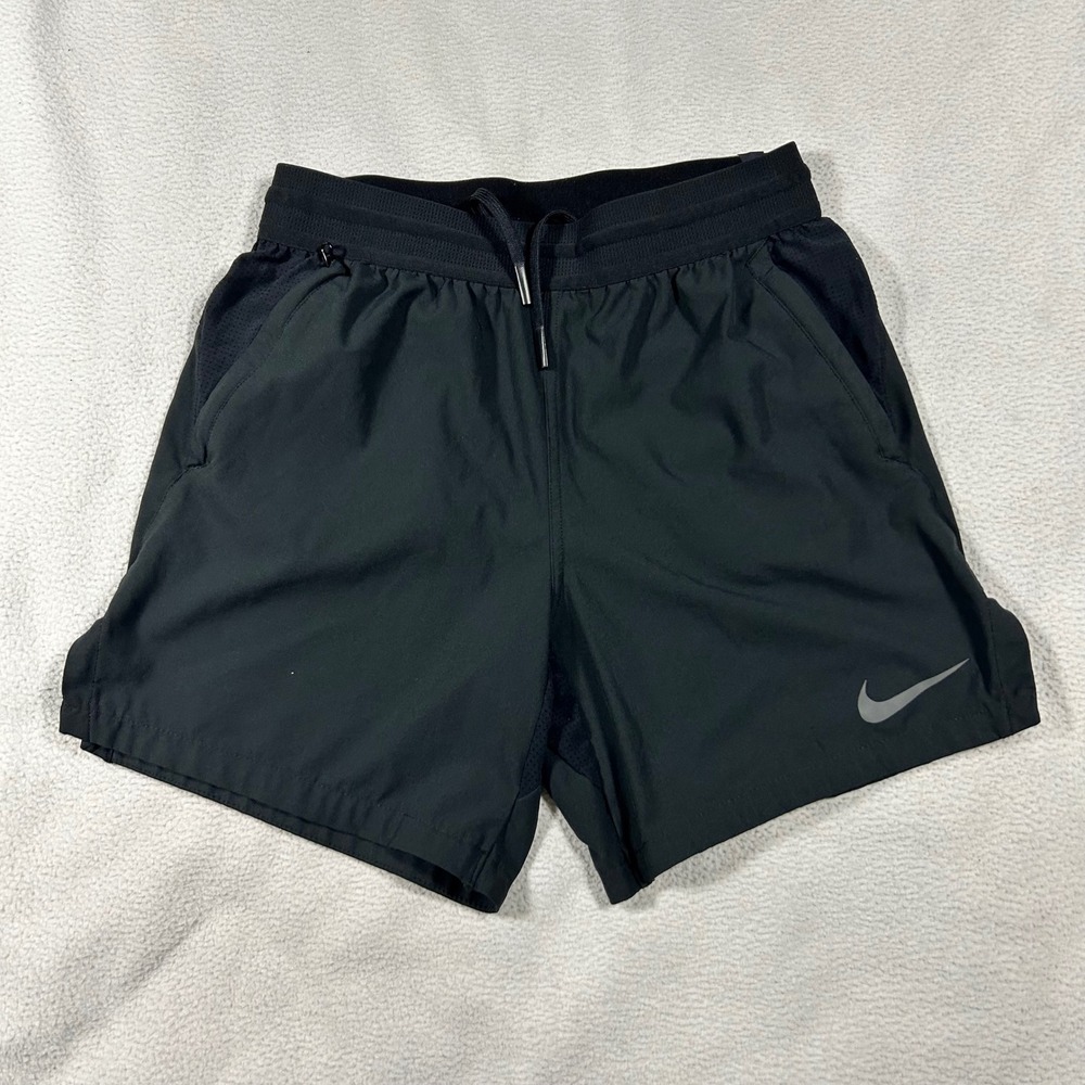 Nike Pro Dri-FIT Flex Vent Max Training Shorts Mens Small Black CZ1512-010